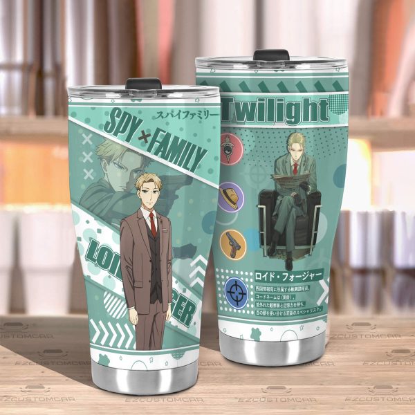 loid forger travel mug ideal tumbler for your spy x family collections lzxfg