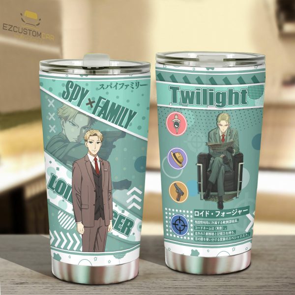 Loid Forger Travel Mug – Ideal Tumbler for Your Spy x Family Collections