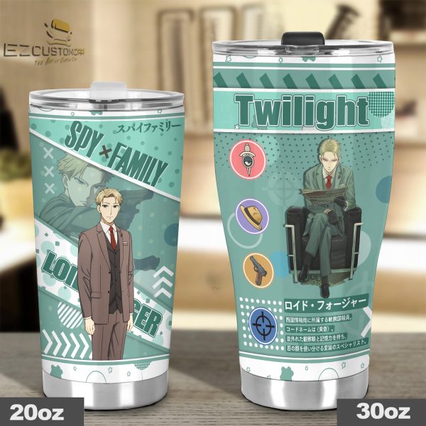 loid forger travel mug ideal tumbler for your spy x family collections pcavj