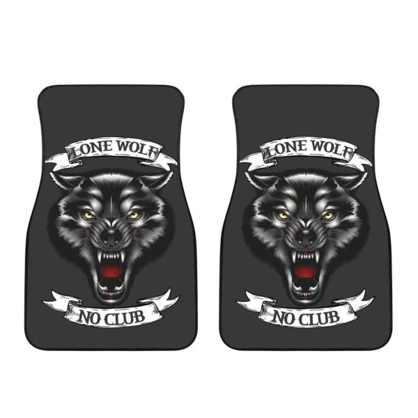 lone wolf no club car floor mats custom animal car accessories n9aq8