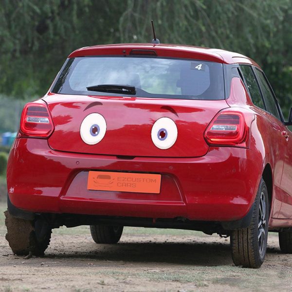 Looking Cartoon Eyes Car Sticker Custom Animal Car Accessories