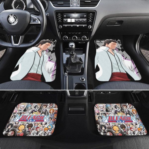 lord aizen bleach anime custom car floor mats chca6
