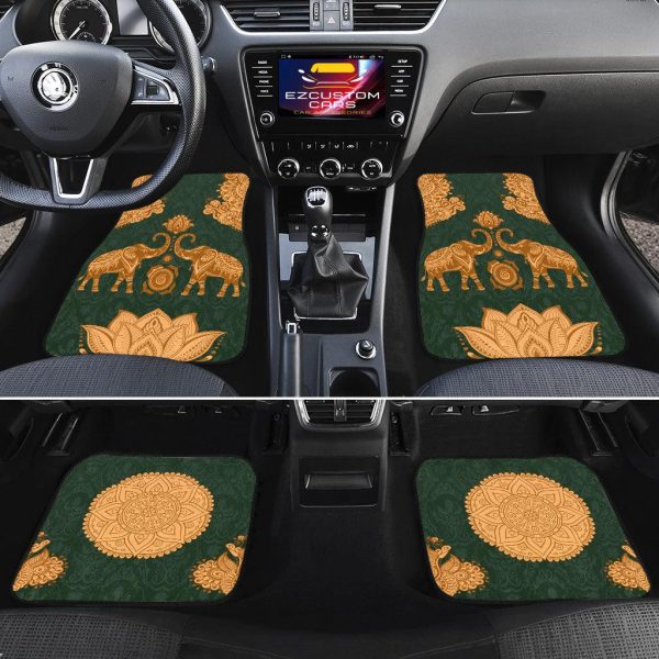 lotus x elephant car floor mats custom elephant car accessories zcfdg