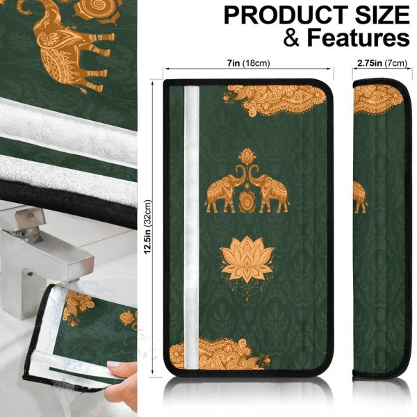 lotus x elephant seat belt covers custom elephant car accessories liooh