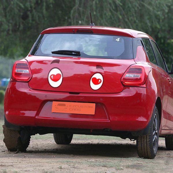 Curious Cartoon Eyes Car Sticker Custom Car Accessories