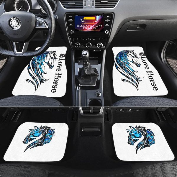 love horse car floor mats custom horse car accessories sovws