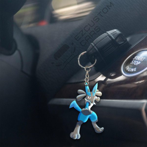 lucario keychains pokemon dpcjd