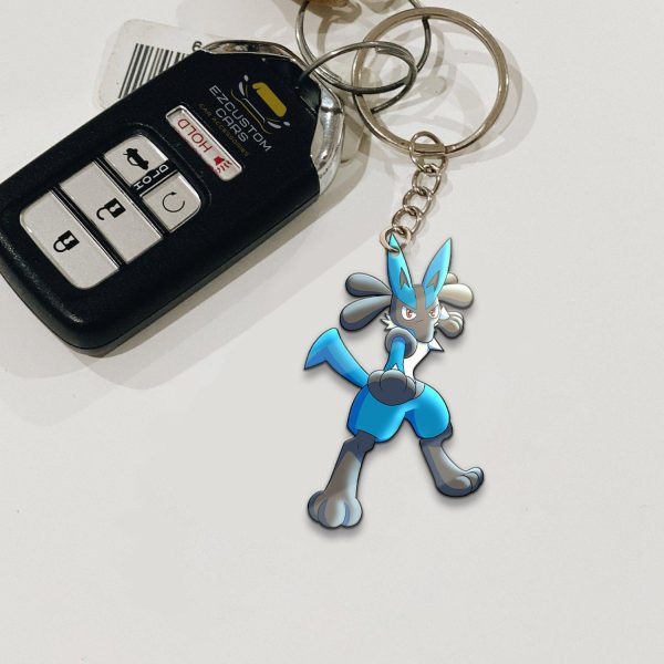 lucario keychains pokemon hum4d