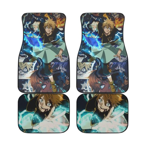 Black Clover Car Floor Mats