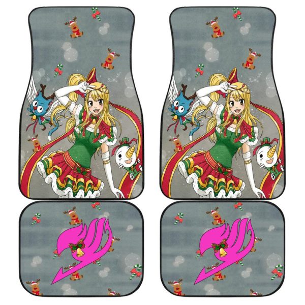 Lucy Heartfilia Car Floor Mats Custom Fairy Tail Car Accessories Christmas Gifts