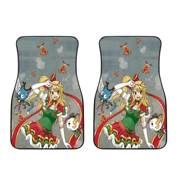 Lucy Heartfilia Car Floor Mats Custom Fairy Tail Car Accessories Christmas Gifts