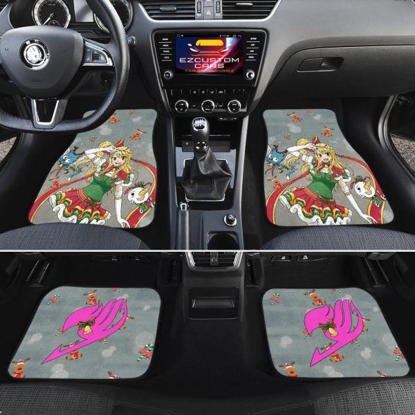 lucy heartfilia car floor mats custom fairy tail car accessories christmas gifts jqzwt