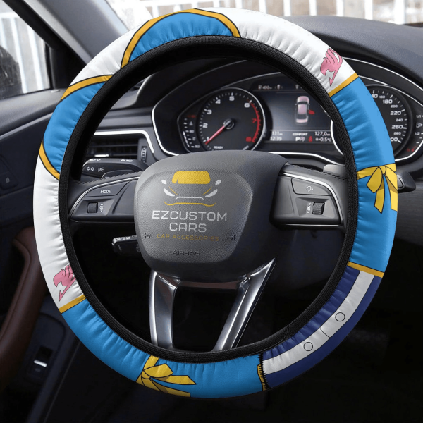 lucy heartfilia fairy tail anime steering wheel cover rmzvc