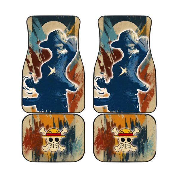 Luffy Cute One Piece Car Floor Mats Anime Fan Gift