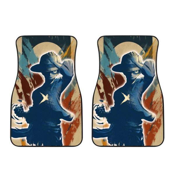 luffy car floor mats one piece anime io7rs