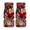 Luffy Custom Car Floor Mats One Piece Anime Car Accessories