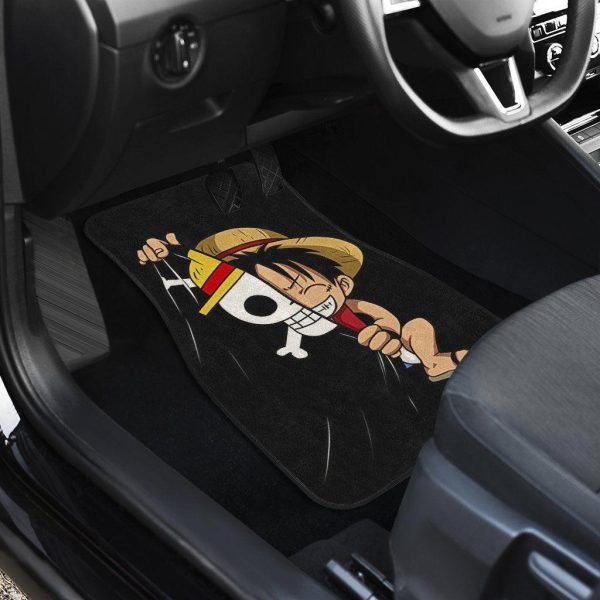 luffy cute one piece car floor mats anime fan gift xy4if