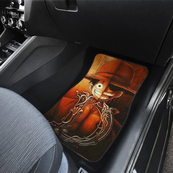 luffy one piece anime car floor mats h5jt0