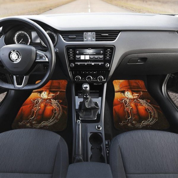 Usopp Car Floor Mats One Piece Anime Decor For Cars