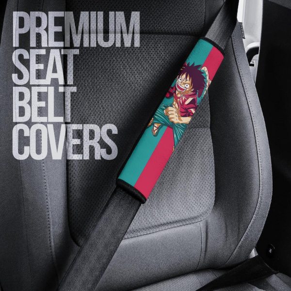 luffy one piece anime seat belt covers eazdk