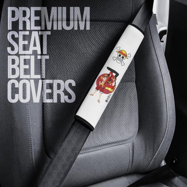 luffy seat belt covers custom one piece luffy flag car accessories 1bfiv