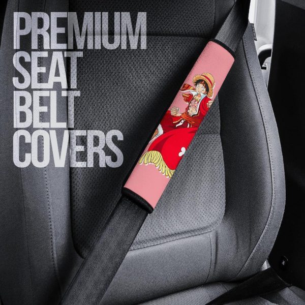 luffy seat belt covers one piece anime car accessories ebadv