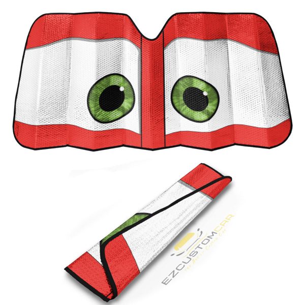 mack pixar cars eyes windshield sunshade i1hc7