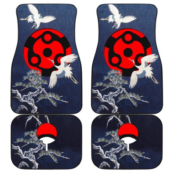 Eye Tripe Tomoe Sharingan Car Floor Mats Anime Naruto Car Accessories