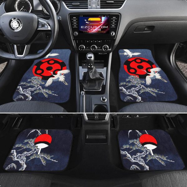 madara sharingan car floor mats naruto aly6k