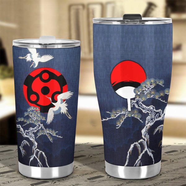 madara sharingan car tumbler cup naruto dvhou