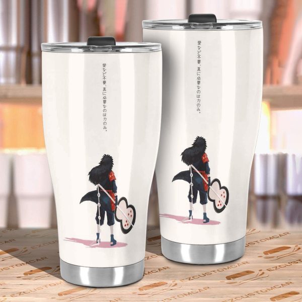 madara uchiha car tumbler cup naruto wuddu