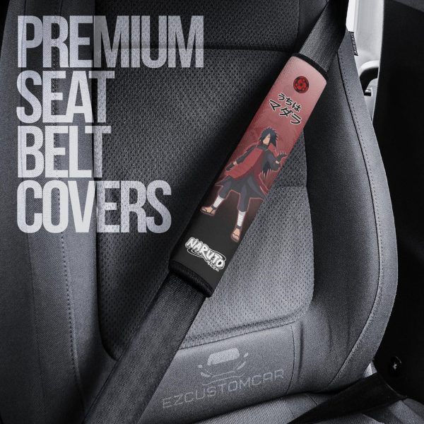 madara uchiha seat belt cover custom naruto anime car accessories jq482