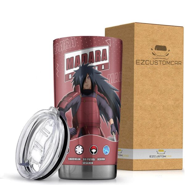 Sasuke Uchiha Tumbler – Personalized Naruto custom Travel Tumblers