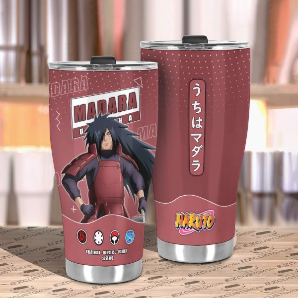 madara uchiha tumbler personalized naruto custom travel tumblers sgr6o