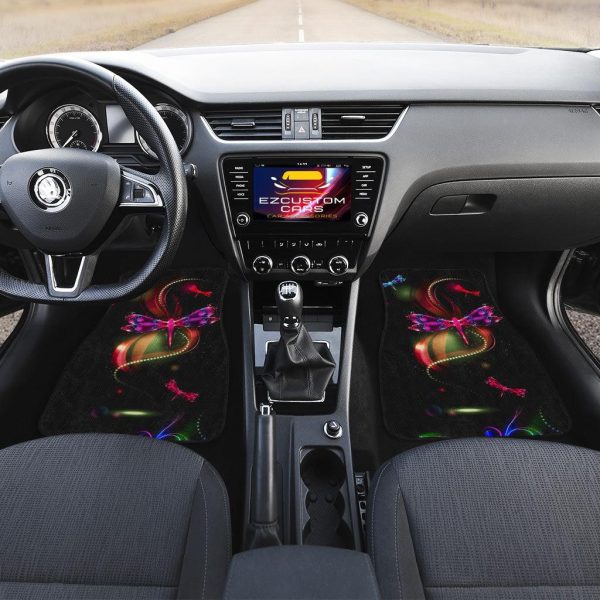 magic dragonfly car floor mats custom dragonfly car accessories a8bo5