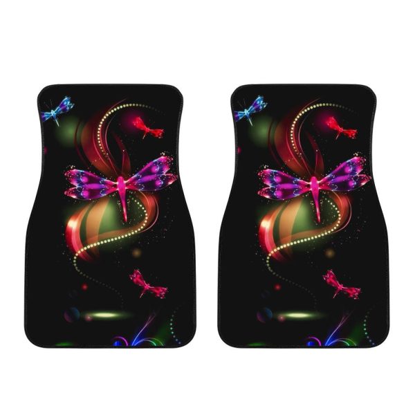 magic dragonfly car floor mats custom dragonfly car accessories ybn32