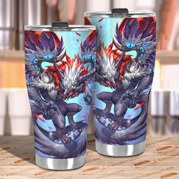 magical mythical creatures car tumbler cup custom mythical creatures car accessories vnyun