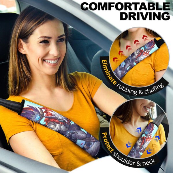 magical mythical creatures seat belt covers custom mythical creatures car accessories rr1x9