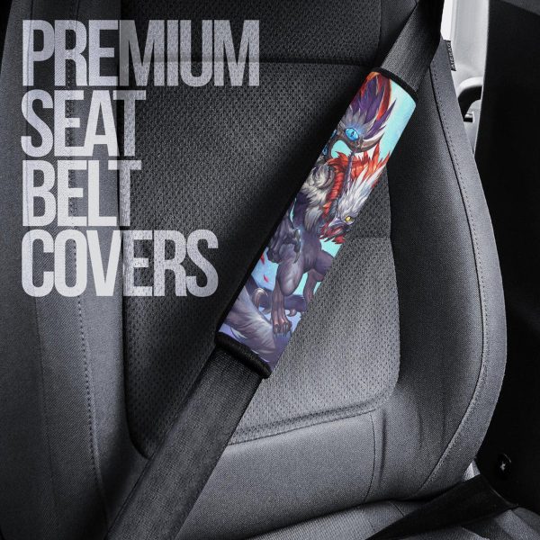 Magical Mythical Creatures Seat Belt Covers Custom Mythical Creatures Car Accessories