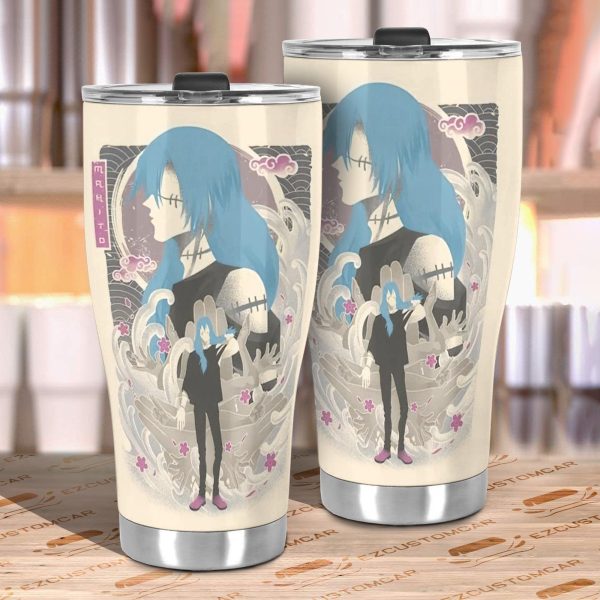mahito car tumblers cup custom jujutsu kaisen car accessories ihngi