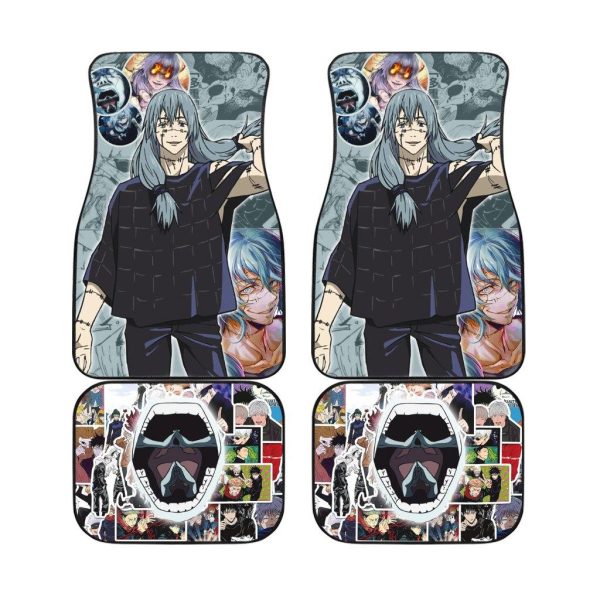 Mahito Car Floor Mats Custom Jujutsu Kaisen