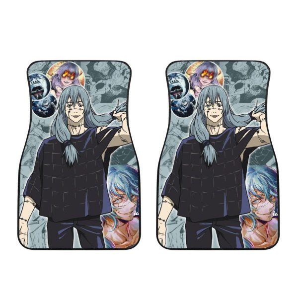 mahito jujutsu kaisen anime custom car floor mats tibb6