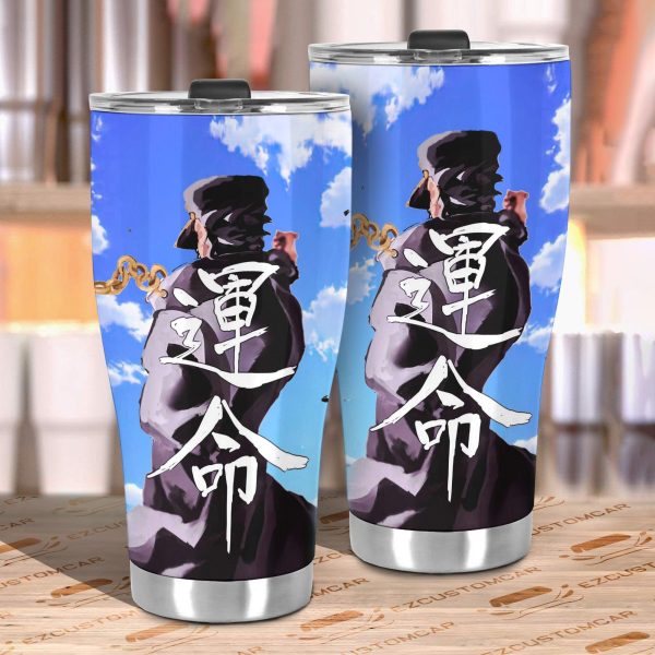 main character car tumbler cup custom jojos bizarre adventure anime car accessories kmdfx