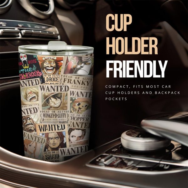 main character car tumbler cup custom one piece anime car accessories f4ayw