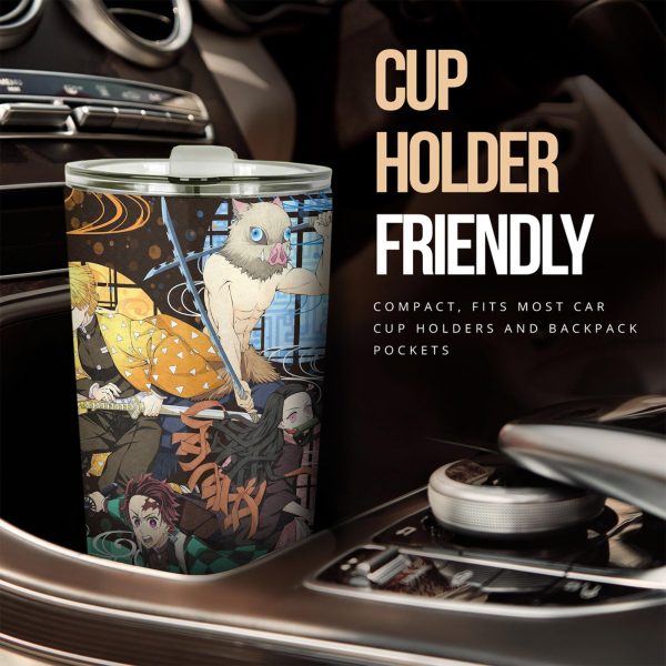 main character tumbler cup custom demon slayers anime car accessories 9x5yc