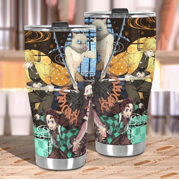 main character tumbler cup custom demon slayers anime car accessories ujf6a