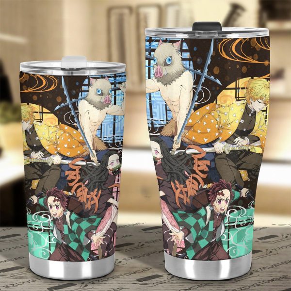 main character tumbler cup custom demon slayers anime car accessories yqq6j
