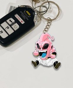 Majin Buu Kid Keychains Custom Dragon Ball Anime Car Accessories
