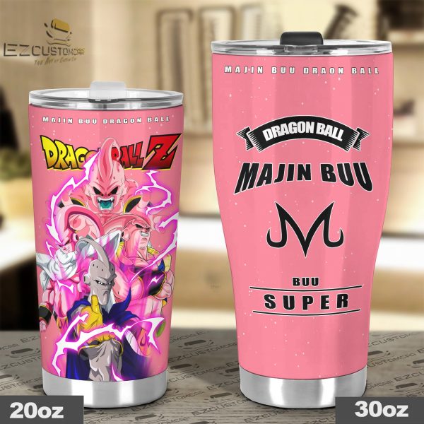 majin buu travel mug ideal tumbler for your dragon ball collections v5jck