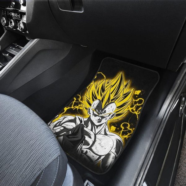 majin vegeta super saiya dragon ball anime car floor mats xb1vu